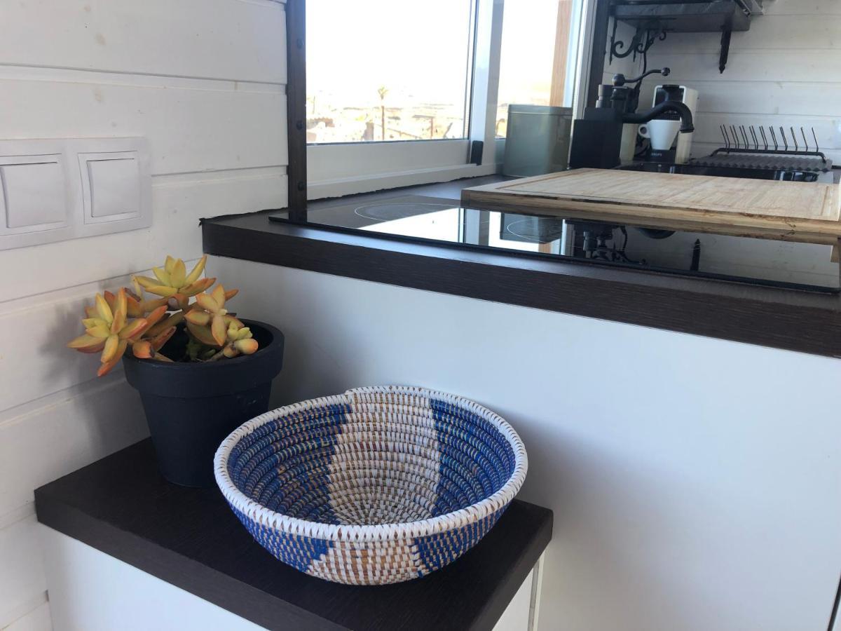 Tinyhouse Luna With Ac, Bbq And Beautiful View La Vegueta Dış mekan fotoğraf