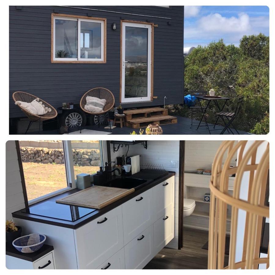 Tinyhouse Luna With Ac, Bbq And Beautiful View La Vegueta Dış mekan fotoğraf